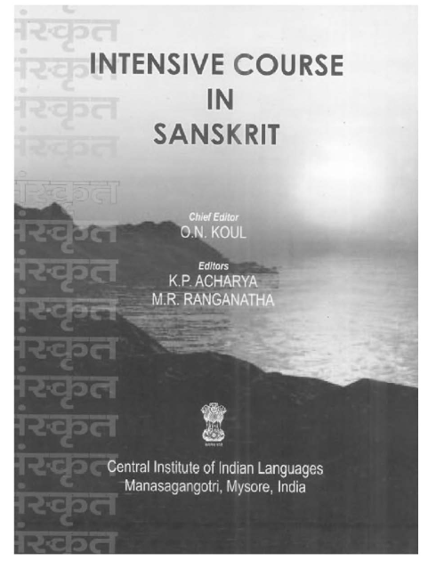 An Intensive Course in Sanskrit