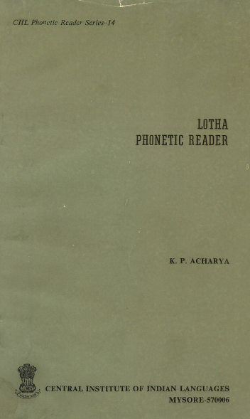 Phonetic Reader Series-Lotha