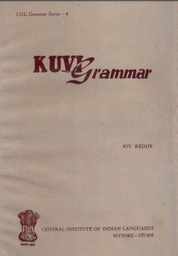 Kuvi Grammar