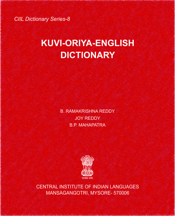 Kuvi-Oriya-English Dictionary