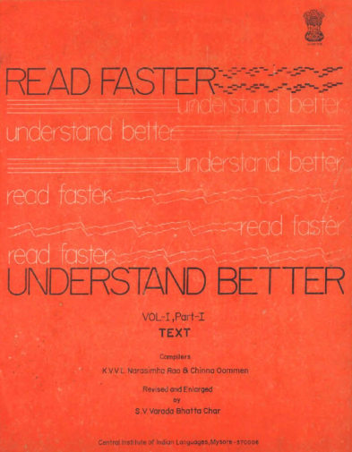 Read Faster Understand Better I