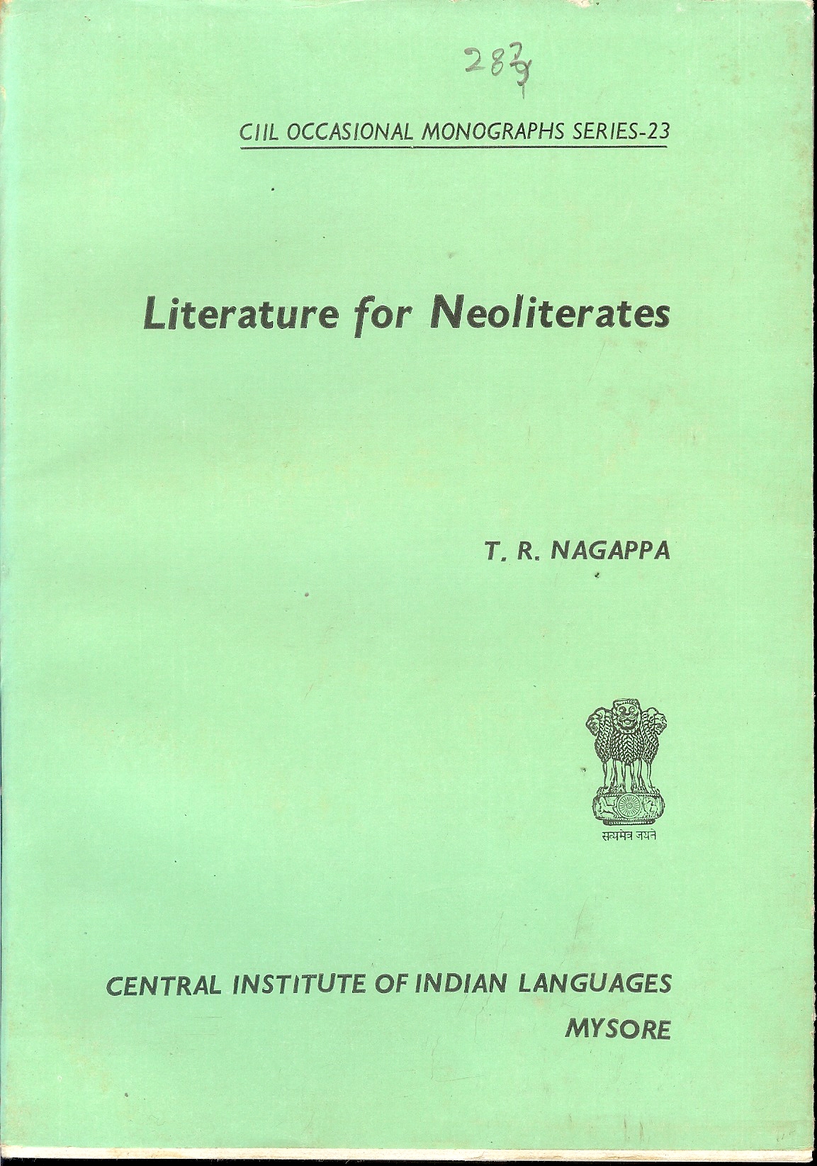 Literature for Neoliterates