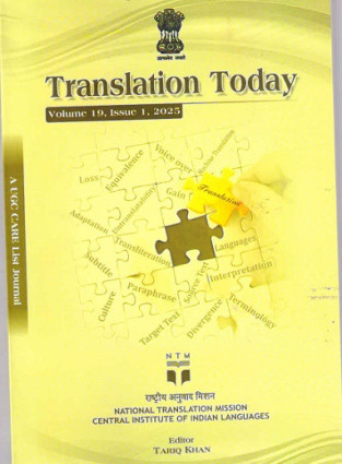 Translation Today Volume19 Issue 1 2025